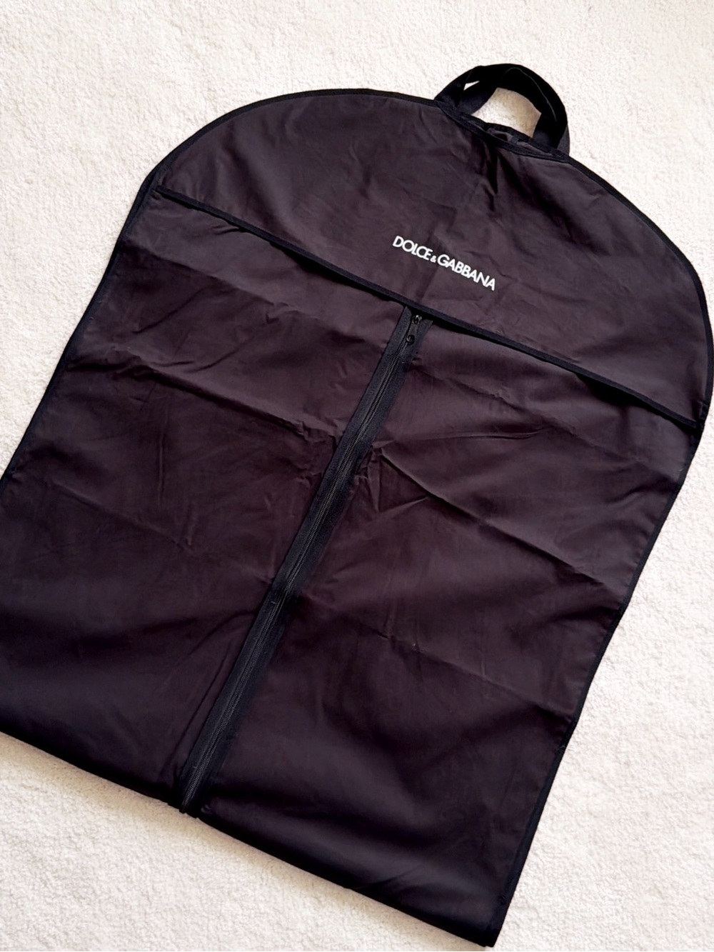 Authentic BRAND NEW! Dolce & Gabbana Black Travel Storage Garment Bag Cover